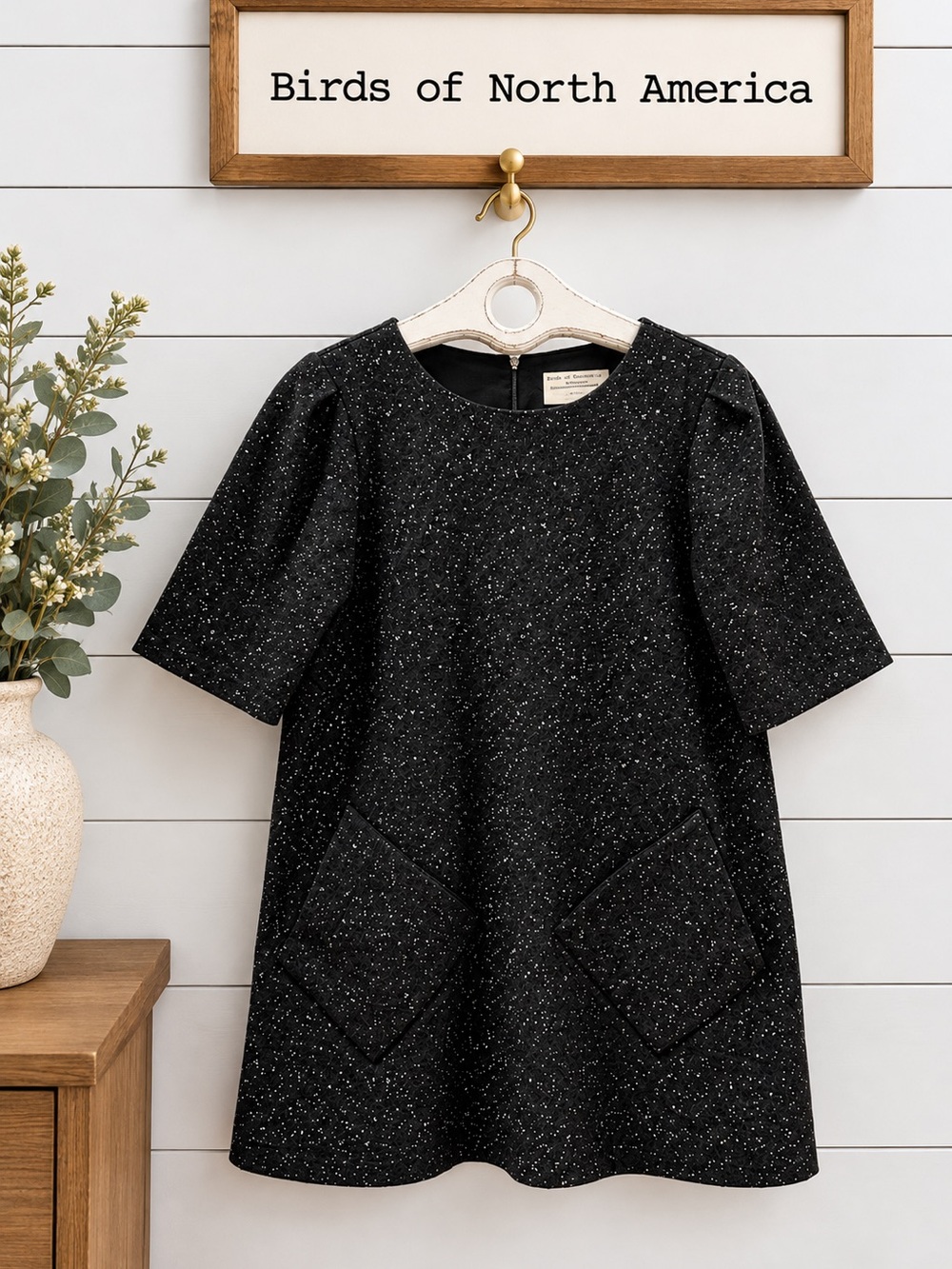 Birds of North America Dress – Size 12 – Made in Canada